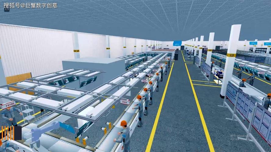 數字工廠智能車間建設,3d可視化數據交互系統開發